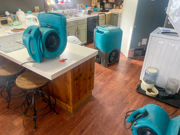 Water damage restoration process in UT